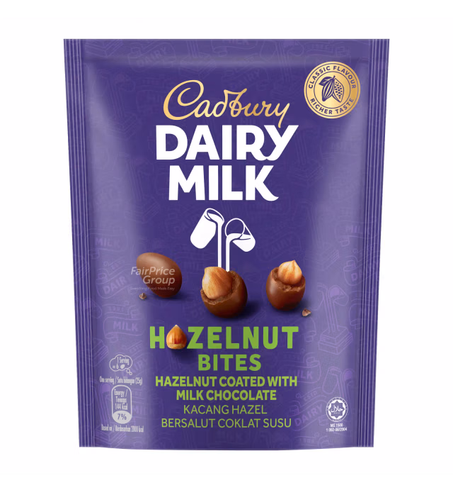Cadbury Dairy Milk Chocolate Bites - Hazelnut