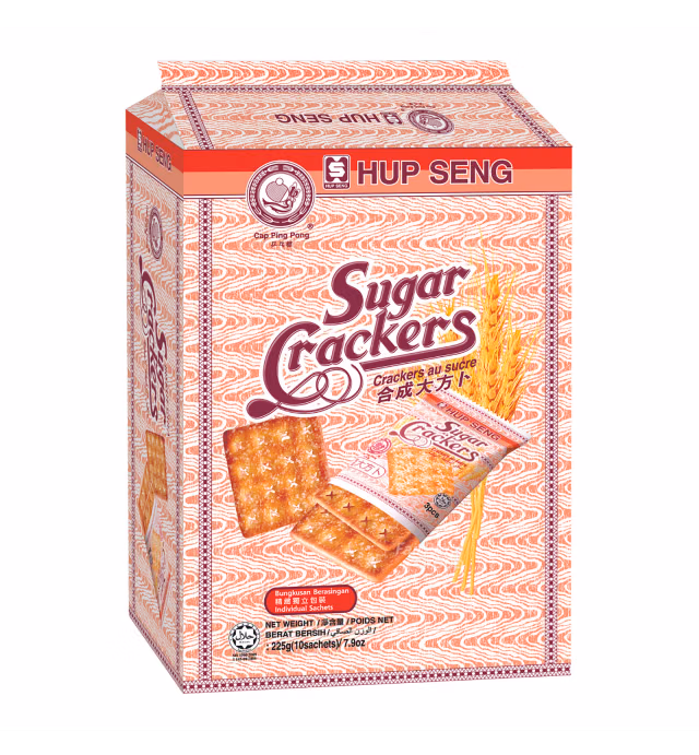Hup Seng Crackers - Sugar