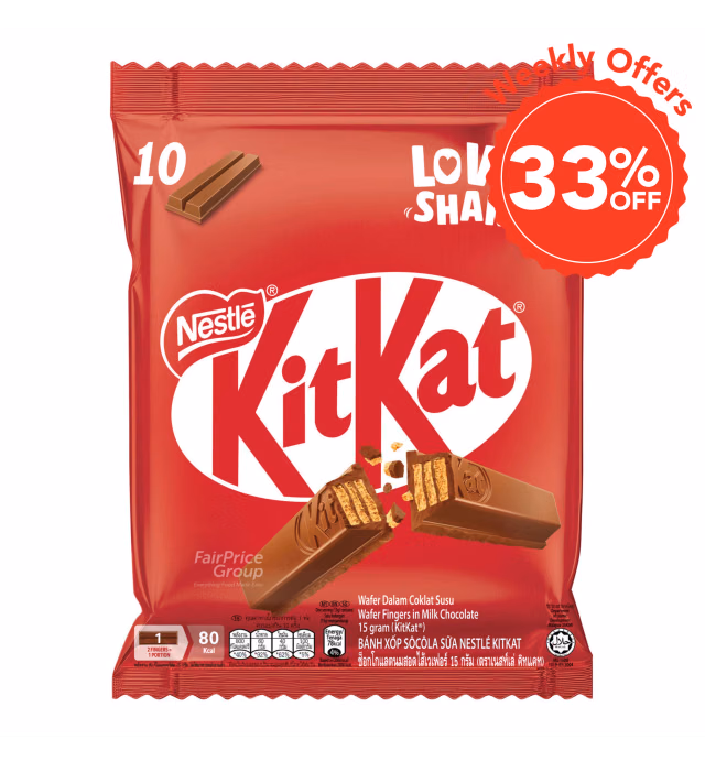 Nestle Kit Kat 2 Finger Chocolate Bar - Milk