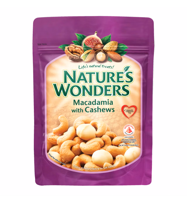 Nature's Wonders Nuts Mix - Macadamia & Cashews