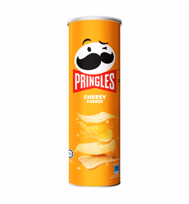 Pringles Potato Crisps - Cheesy Cheese
