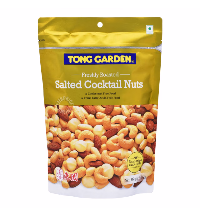Tong Garden Roasted Salted Nuts - Cocktail