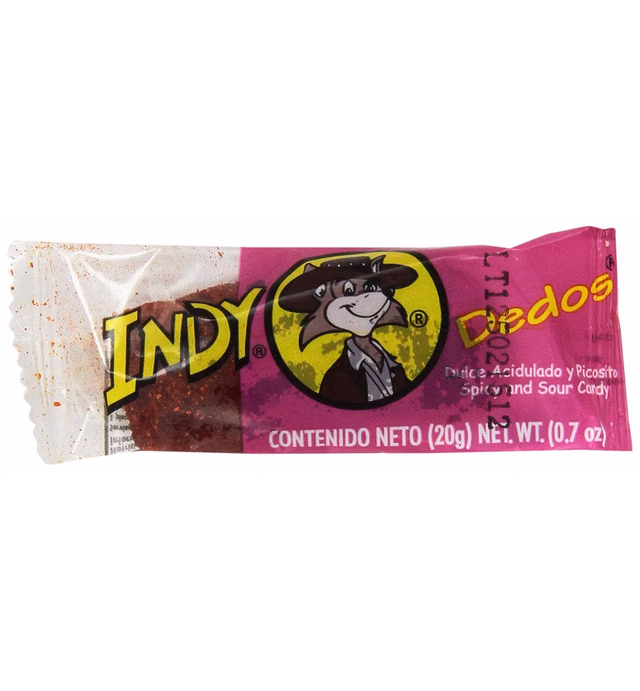 Indy Dedos Spicy and Sour Mexican Candy, 8.4 oz., 12 Count