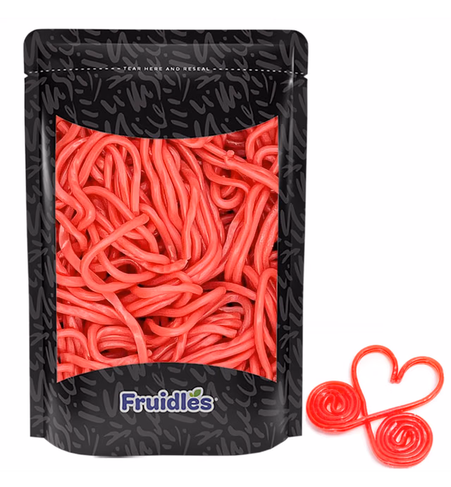 Broadway Laces - Strawberry Licorice String Candy (1 Pound)