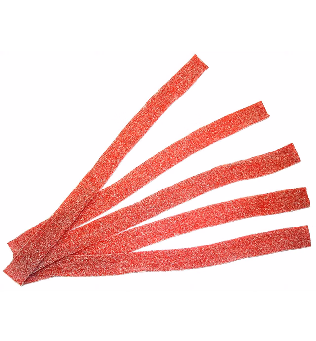 Sour Power Unwrapped Candy Belts, Wild Cherry, 6.6 Pound