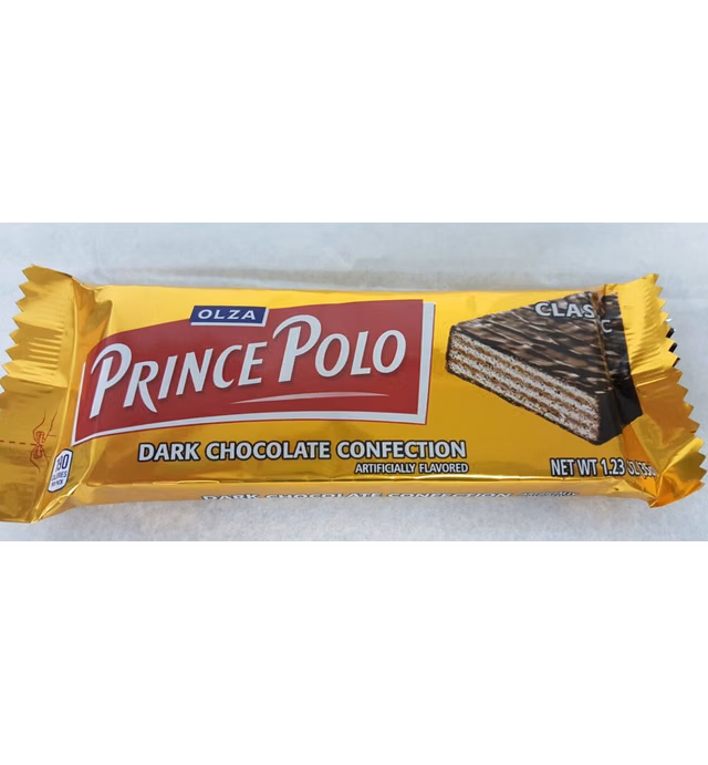 Olza Prince Polo Classic Dark Chocolate Confection Pack of 10 36g Bars