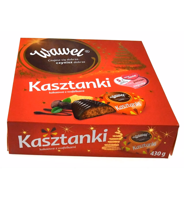 Wawel Kasztanki Chocolate Candy(430g/15.2oz)