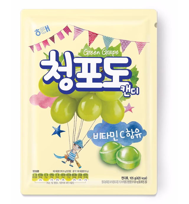Haitai Grape Candy 80g