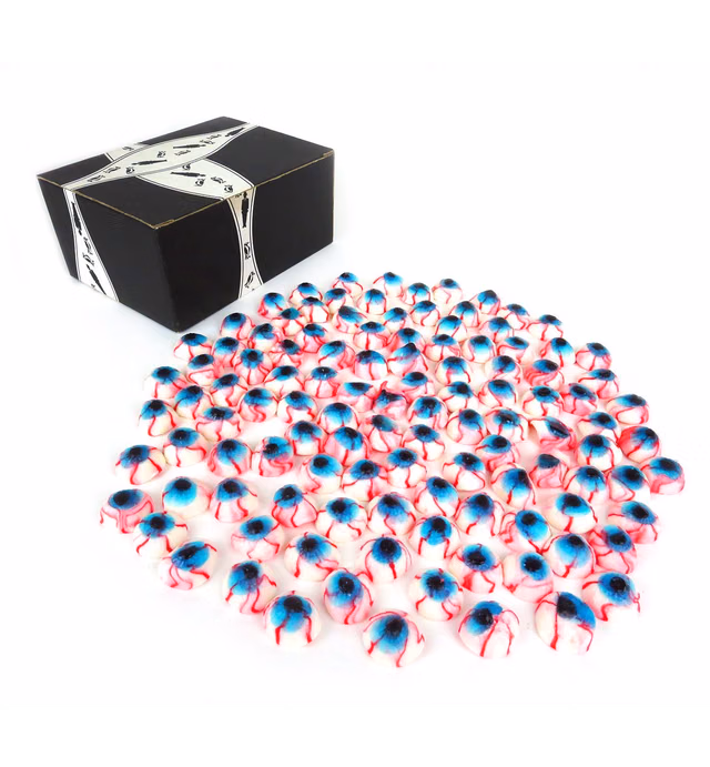 Cuckoo Luckoo Eyeballs Candy, 2.2 lb Bag in a BlackTie Box