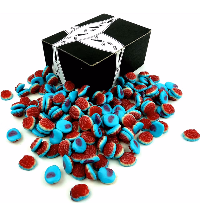 Gummi Brains, 2.2 lb Bag in a Gift Box