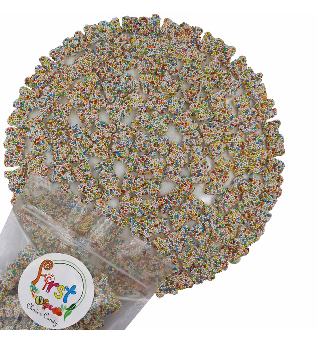 FirstChoiceCandy Gummy Bears Crispy Crunchy, Rainbow Gummy Bears (2.2 LB)