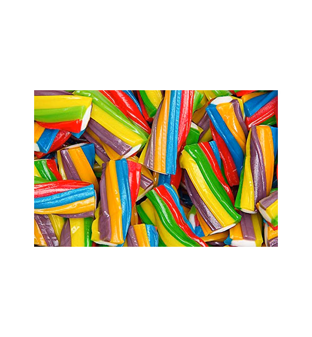 Smarty Stop Rainbow Twisters Licorice Candy Bites (2 Pound (Pack of 1))