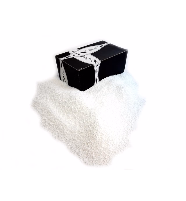 Swedish Pearl Sugar by Cuckoo Luckoo Confections, 2 lb Bag in a BlackTie Box