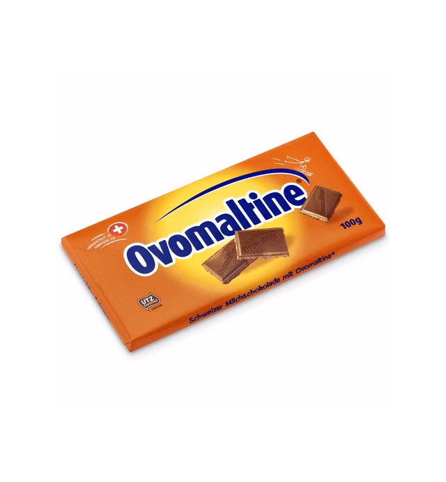 Ovomaltine of Switzerland chocolate bar - x 3 = 300 g