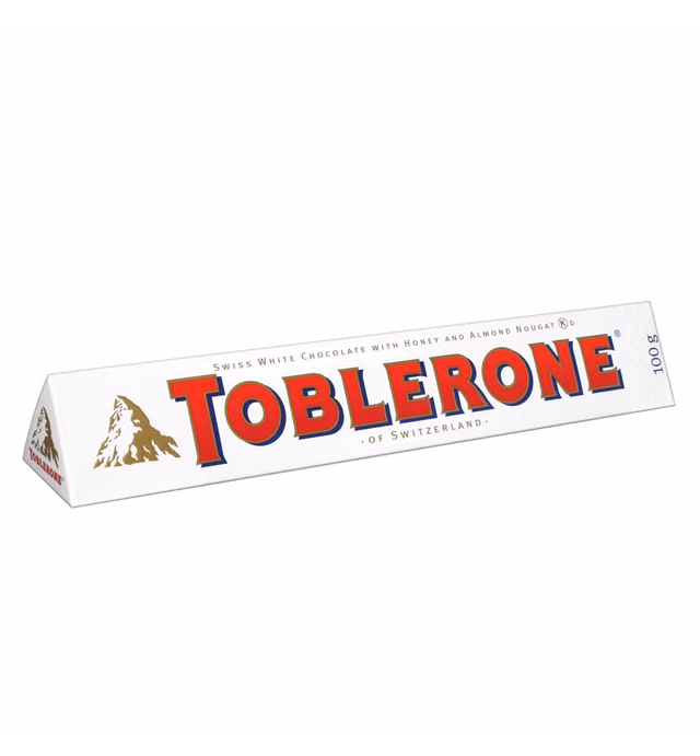Toblerone White Chocolate, 3.52 Ounce