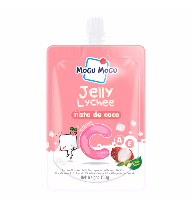 Mogu Mogu Jelly - Lychee with Nata De Coco
