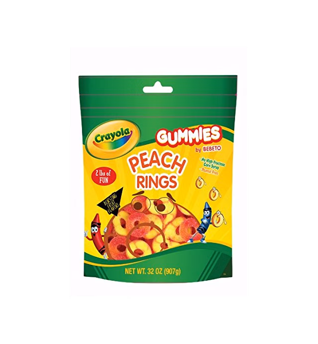 Peach Rings Candy 2 Lbs Crayola