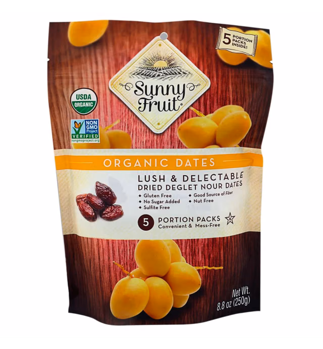 Sunny Fruit Organic Dates