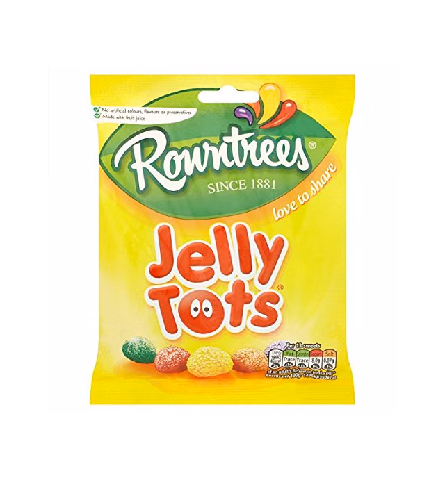 British Maynard's Jelly Tots - Case Of 12 x 160g Bags