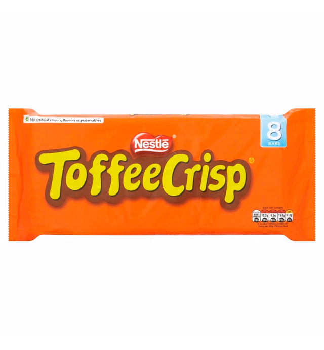 Nestle Toffee Crisp Pack of 4
