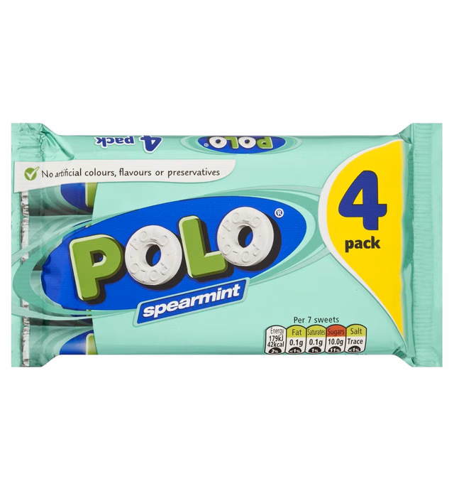 Original Polo Mints Pack Imported From The UK England Polo Mint