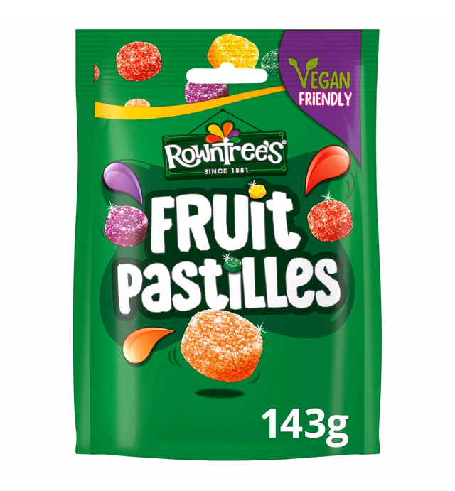 Rowntrees Fruit Pastilles Bag 143 g