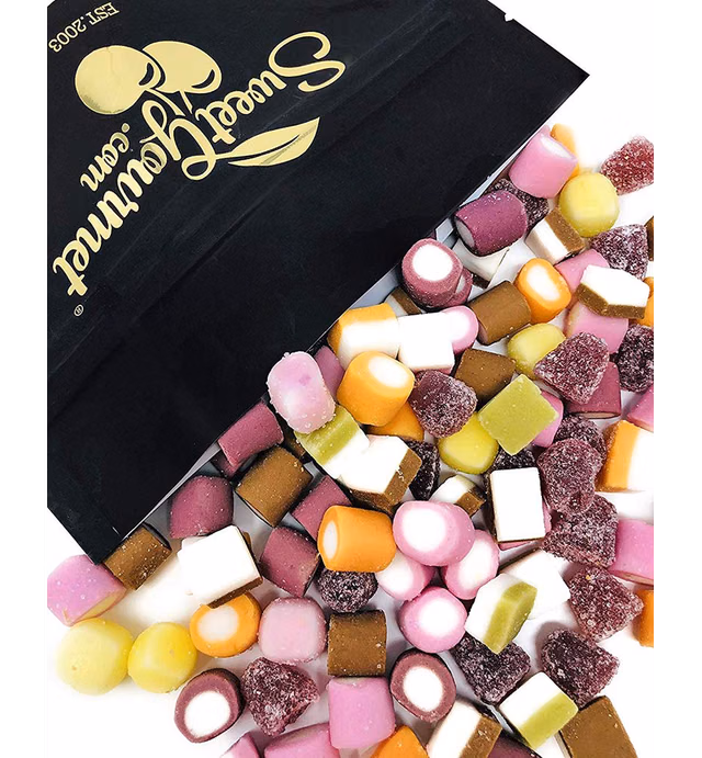 SweetGourmet Sweet Allsorts | Retro Candy Dolly Mix From England | 2 Pounds