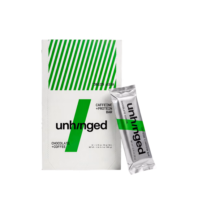 Chocolate + Coffee caffeinated protein bar