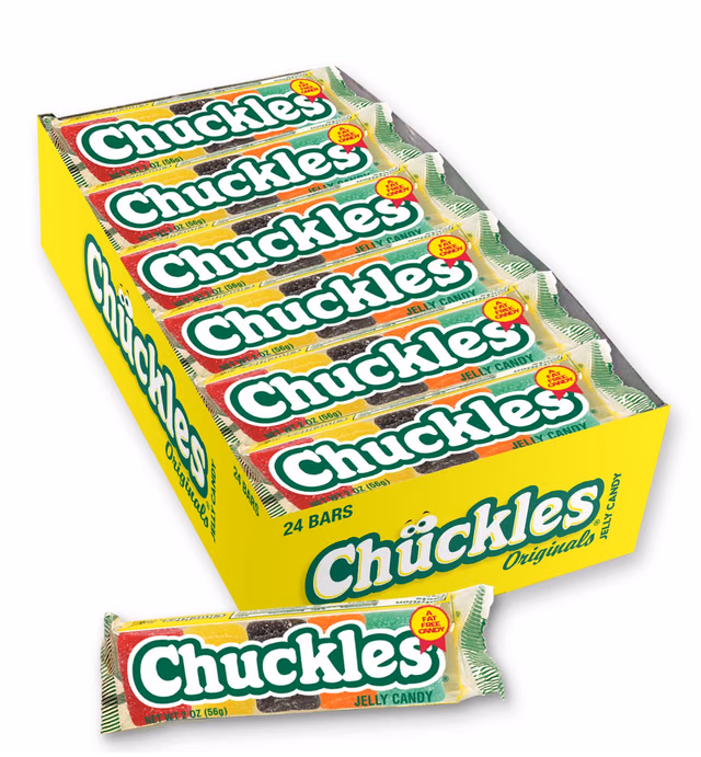 Chuckles Original Jelly Candy, 2 Ounces (Pack of 24)
