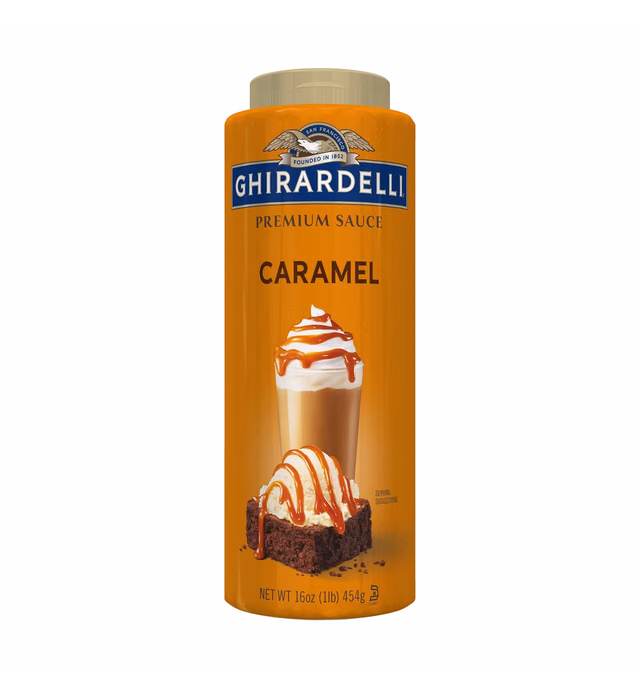 Ghirardelli Chocolate Company Non GMO Caramel Sauce 16oz