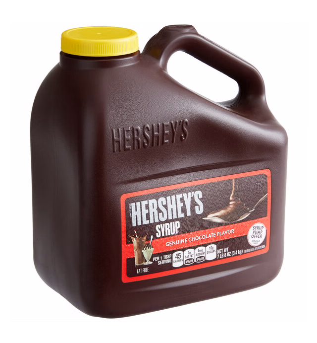 HERSHEY'S Chocolate Syrup Jug 7.5 lb.