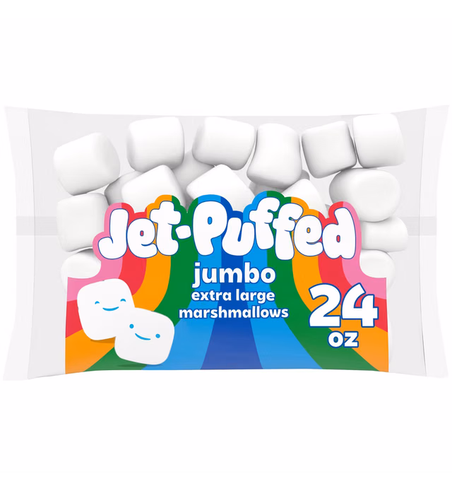 Jet-Puffed Jumbo Extra Large Marshmallows - 24oz