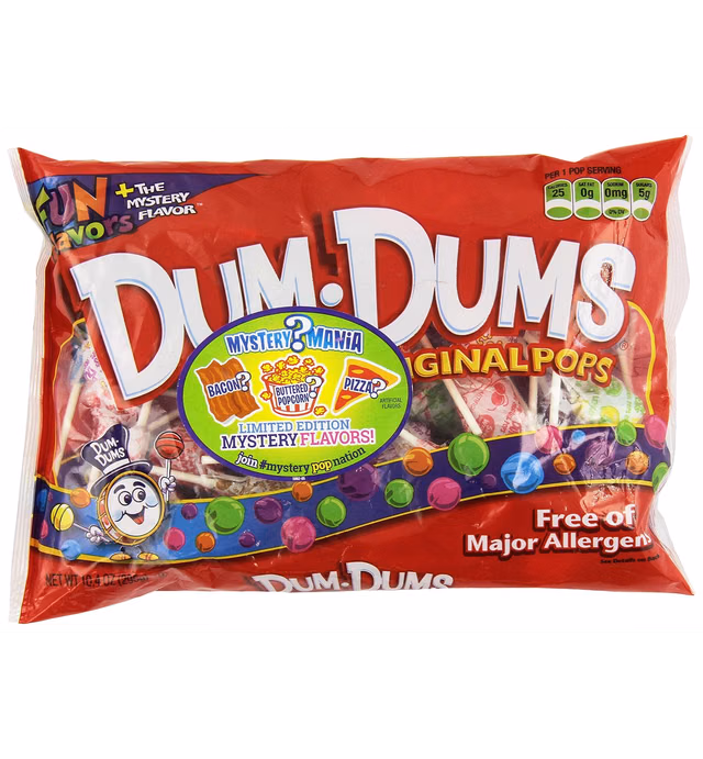 Spangler Dum Dum Lolipops, 10.4 oz