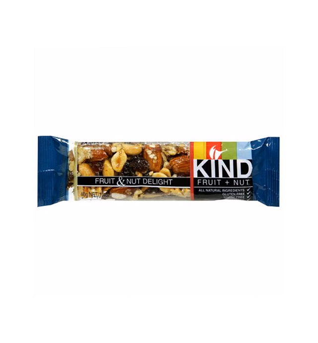 KIND Fruit + Nut Bar, Fruit & Nut Delight, 1.4-Ounce Bars (Pack of 8)