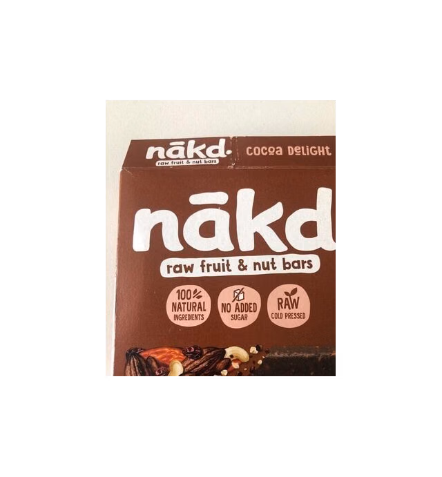 raw fruit & nut bar
