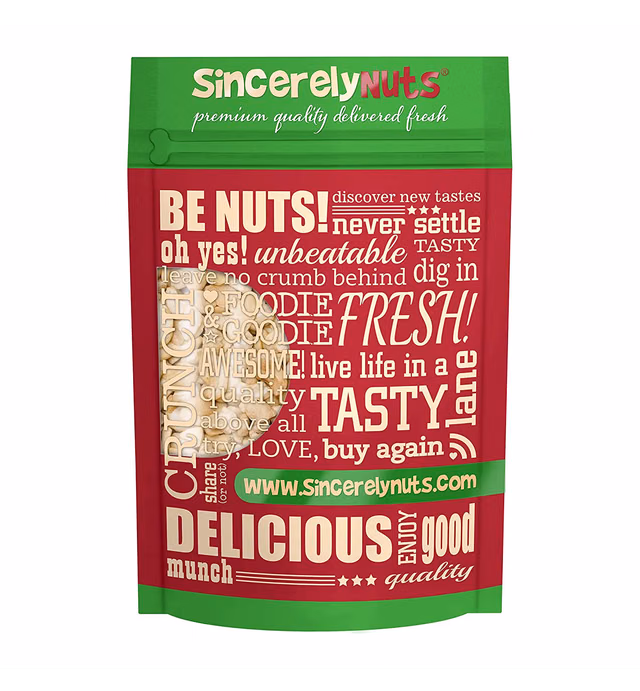 Sincerely Nuts - Raw Cashews Pieces Unsalted | Healthy Snack, Source of Protein, Vitamin & Minerals | Keto and Paleo Friendly Gourmet Quality Vegan | Organic Cashew Nuts Bulk,3 (LB) Bag