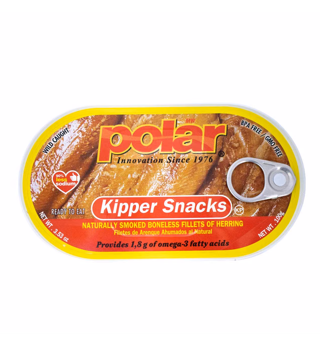 MW Polar Herring, Kipper Snacks, 3.53-Ounce