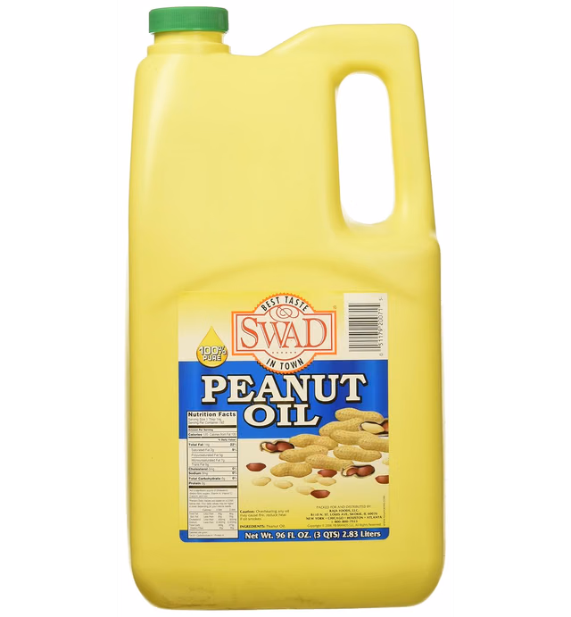 Great Bazaar Swad Peanut Oil, 96 Ounce