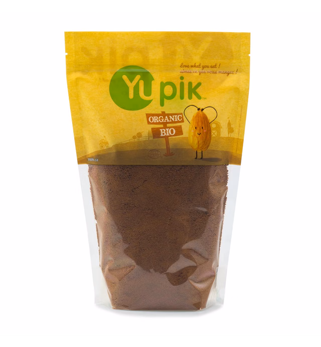 Yupik Organic Coconut Sugar, 2.2 lb, Non-GMO, Vegan, Gluten-Free