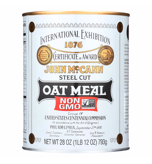 Mccann's Steel Cut Oatmeal, 28-Ounce Tin (Pack of 2)