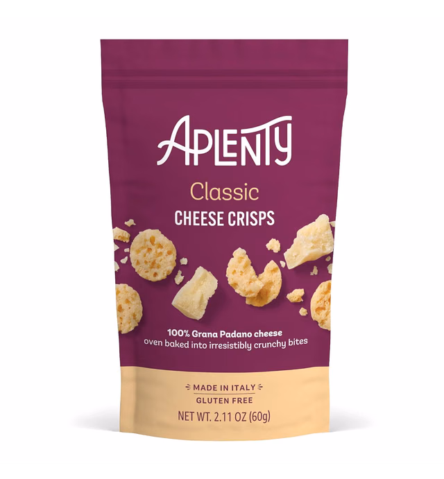 Aplenty Classic Cheese Crisps, 2.11 Oz