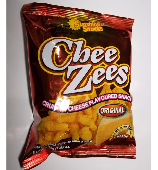 Sunshine Oven Baked Snacks (pack of 12) (CheeZees, 45g)