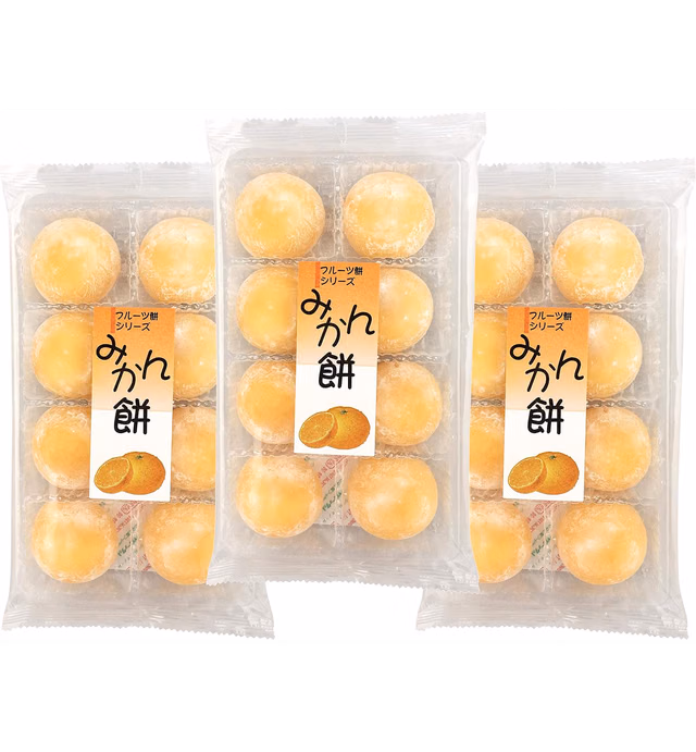 Fruits Mochi Daifuku Mikan 8.33oz/238g (3pack)