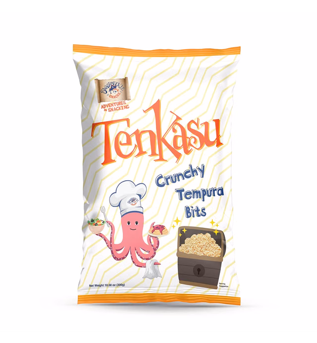 Swashbuckle Snacks Tenkasu Tempura Bits 10.58oz, Made in Japan