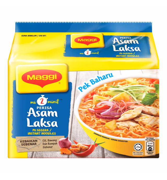 Maggi 2-Minute Instant Noodles - Asam Laksa
