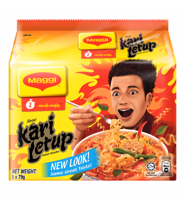 Maggi 2-Minute Instant Noodles - Kari Letup