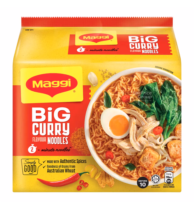 Maggi Big 2-Minute Instant Noodles - Curry