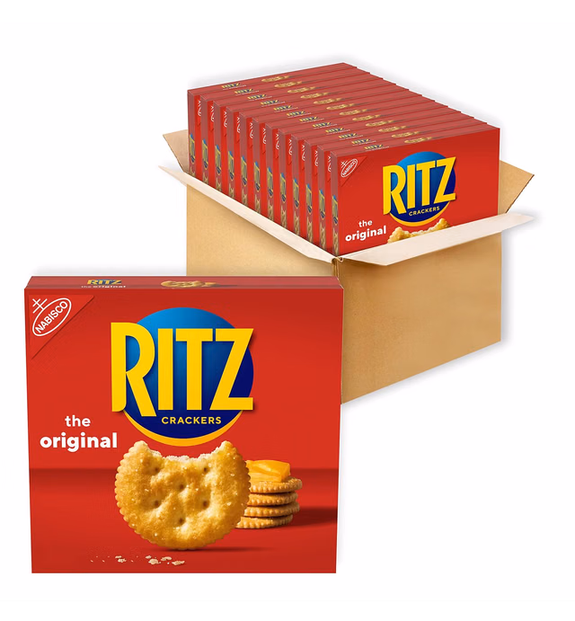 RITZ Original Crackers, 12 - 13.7 oz Boxes