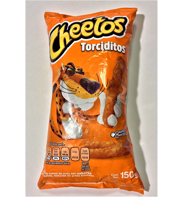 Sabritas Mexican Chips Large Bag (3-pack) (Botanas Mexicanas Bolsa Grande) (Cheetos Torciditos 5.3oz (3 Pack))