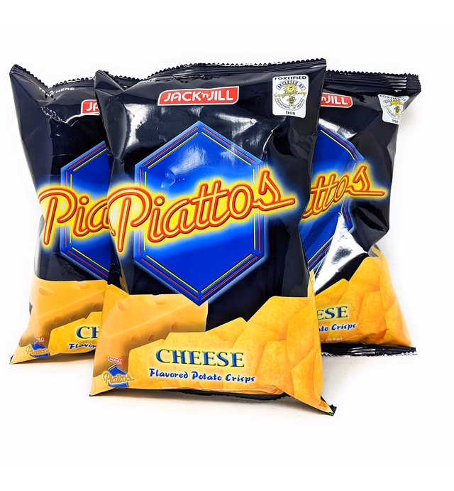 Jack'n Jill Piattos Cheese 3oz, 3 Pack